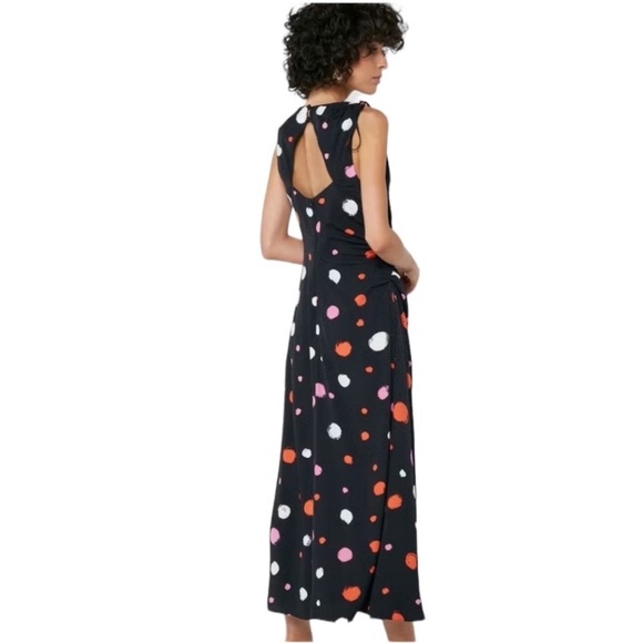 NWT Ted Baker Lizzzee Ruched Side Detail Midi Dress - Picture 6 of 7